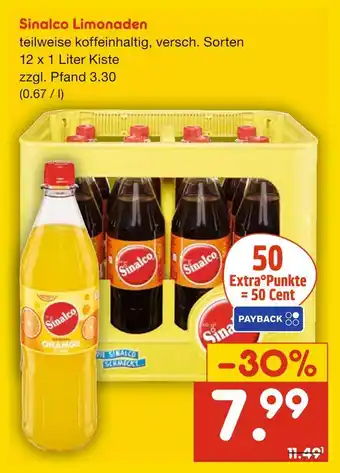 Netto Marken-Discount Sinalco limonaden Angebot