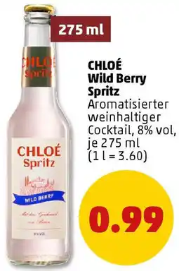 PENNY CHLOÉ Wild Berry Spritz Angebot