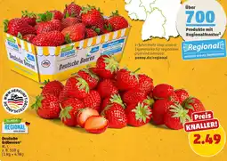 PENNY Deutsche Erdbeeren Angebot