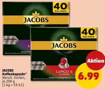 PENNY JACOBS Kaffeekapseln Angebot