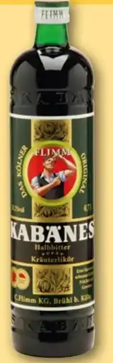 REWE Flimm Kabänes Kräuterlikör Angebot