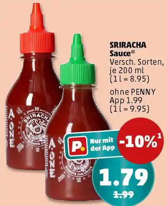 PENNY SRIRACHA Sauce Angebot