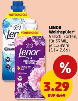 PENNY LENOR Weichspüler Angebot