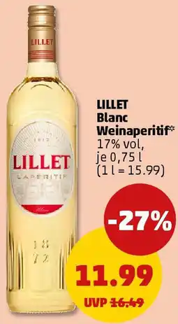 PENNY LILLET Blanc Weinaperitif Angebot