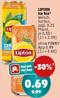 PENNY LIPTON Ice Tea Angebot