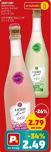 PENNY LIGHT LIVE Alkoholfrei Angebot