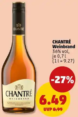 PENNY CHANTRÉ Weinbrand Angebot