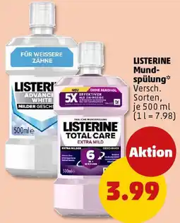 PENNY LISTERINE Mundspülung Angebot
