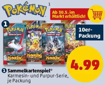 PENNY Pokemon Sammelkartenspiel Angebot