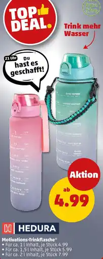 PENNY HEDURA Motivations-Trinkflasche Angebot