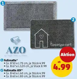 PENNY AZO Fußmatte Angebot