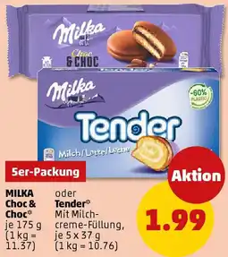 PENNY MILKA Choc & Choc oder Tender Angebot