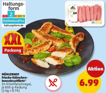 PENNY MÜHLENHOF Frische Hähnchen Innenbrustfilets Angebot