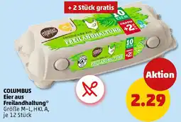 PENNY COLUMBUS Eier aus Freilandhaltung Angebot