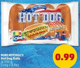 PENNY MIKE MITCHELL'S Hot Dog Rolls Angebot