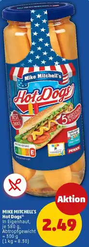 PENNY MIKE MITCHELL'S Hot Dogs Angebot
