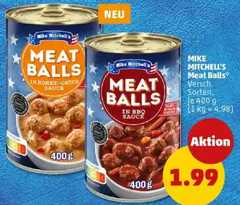 PENNY MIKE MITCHELL'S Meat Balls Angebot