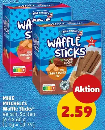 PENNY MIKE MITCHELL'S Waffle Sticks Angebot