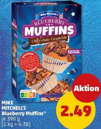 PENNY MIKE MITCHELL'S Blueberry Muffins Angebot