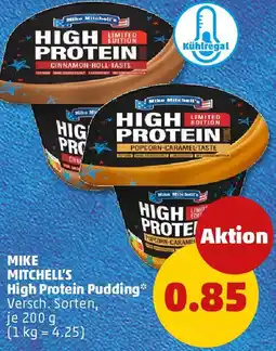 PENNY MIKE MITCHELL'S High Protein Pudding Angebot