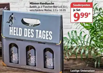 Globus Männer Handtasche Angebot