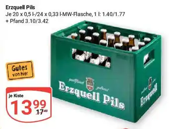 Globus Erzquell Pils Angebot