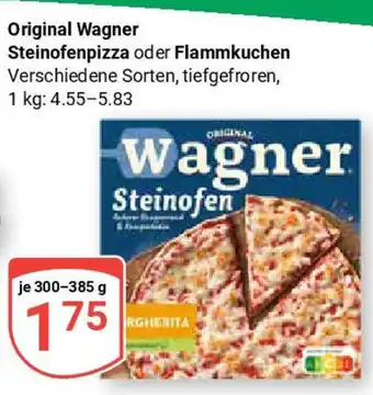 Globus Original Wagner Steinofenpizza oder Flammkuchen Angebot