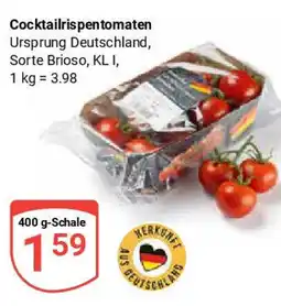 Globus Cocktailrispen tomaten Angebot