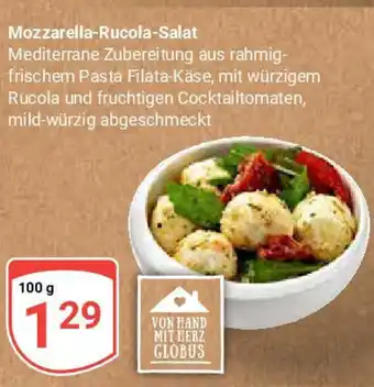 Globus Mozzarella-Rucola-Salat Angebot