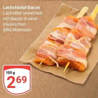Globus Lachsfackel Bacon Angebot