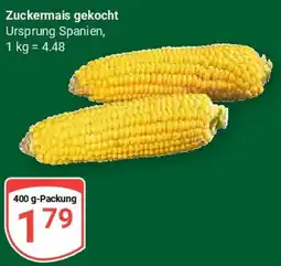 Globus Zuckermais gekocht Angebot