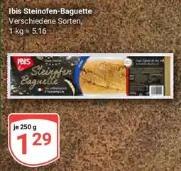 Globus Ibis Steinofen-Baguette Angebot