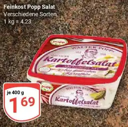 Globus Feinkost Popp Salat Angebot