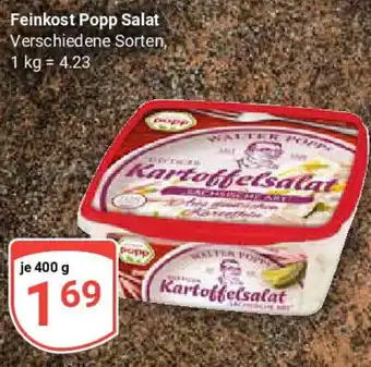 Globus Feinkost Popp Salat Angebot