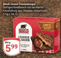 Globus Block House Cheeseburger Angebot
