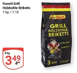 Globus Favorit Grill Holzkohle-Briketts Angebot