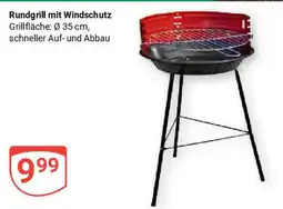 Globus Rundgrill mit Windschutz Angebot