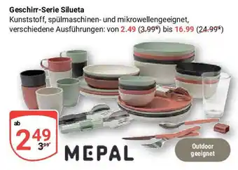 Globus MEPAL Geschirr-Serie Silueta Angebot