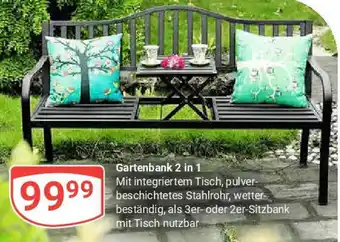 Globus Gartenbank 2 in 1 Angebot