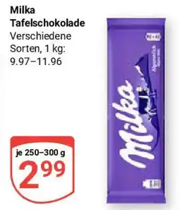 Globus Milka Tafelschokolade Angebot