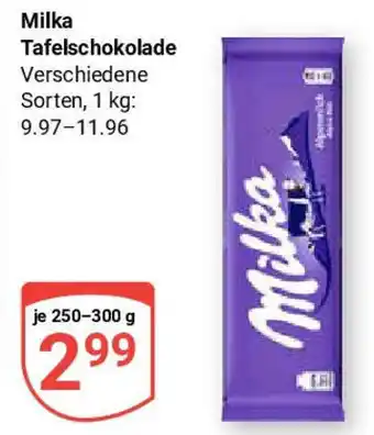 Globus Milka Tafelschokolade Angebot