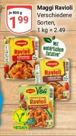 Globus Maggi Ravioli Angebot