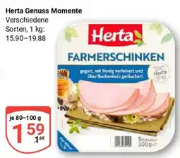 Globus Herta Genuss Momente Angebot