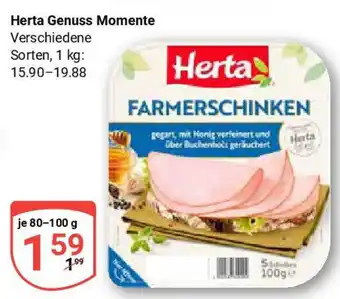 Globus Herta Genuss Momente Angebot