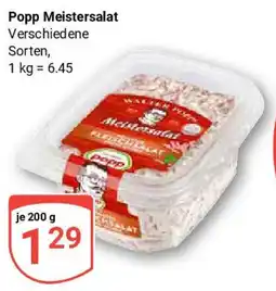 Globus Popp Meistersalat Angebot