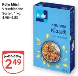 Globus Kölln Müsli Angebot