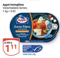 Globus Appel Heringfilets Angebot