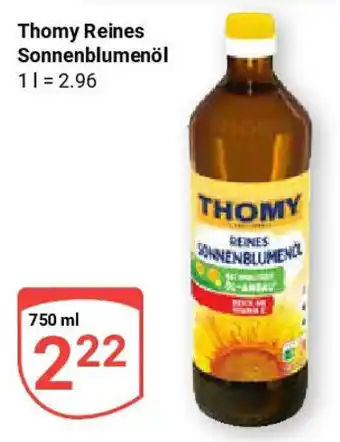 Globus Thomy Reines Sonnenblumenöl Angebot