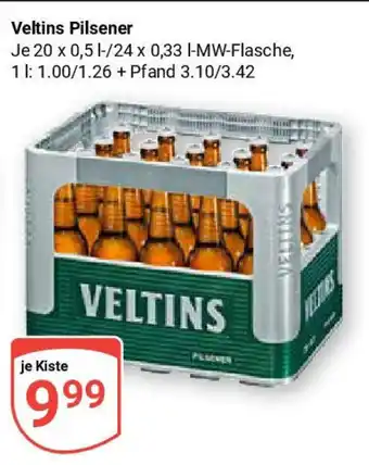 Globus Veltins Pilsener Angebot