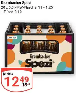 Globus Krombacher Spezi Angebot